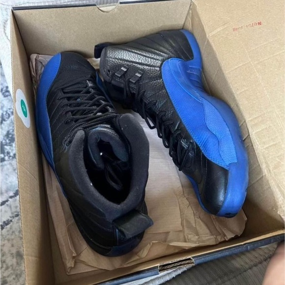 Jordan 12 Retro Black Game Royal. - Picture 5 of 6